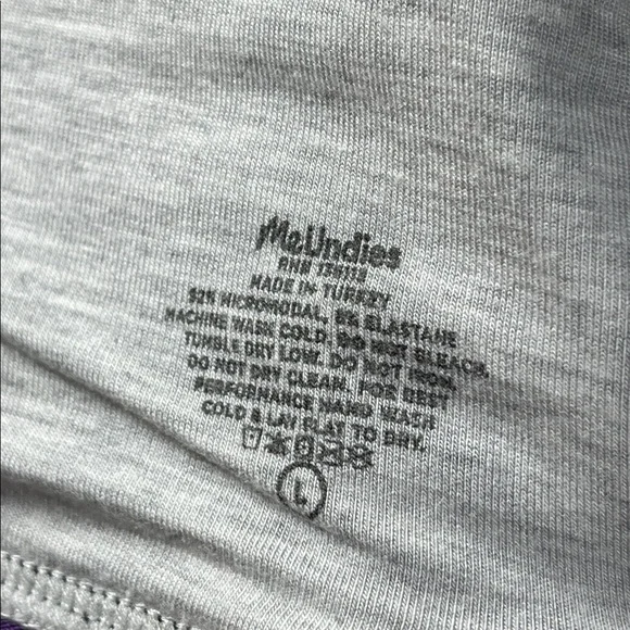 MeUndies grey soft modal bra top - large - Picture 4 of 4